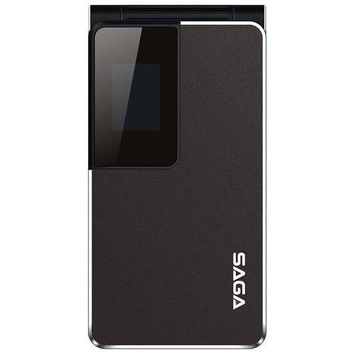 京东配送 传奇(saga) k8 移动/联通2g老人手机 双卡双待 锖黑