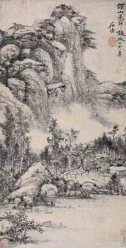 一代山水画宗师石涛,山水作品欣赏