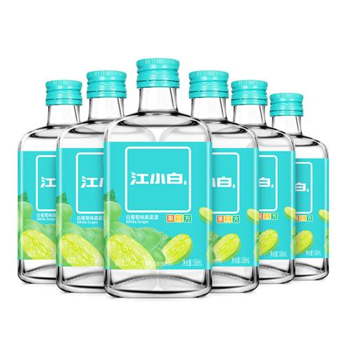 江小白果立方白葡萄味高粱酒15度168ml6视频