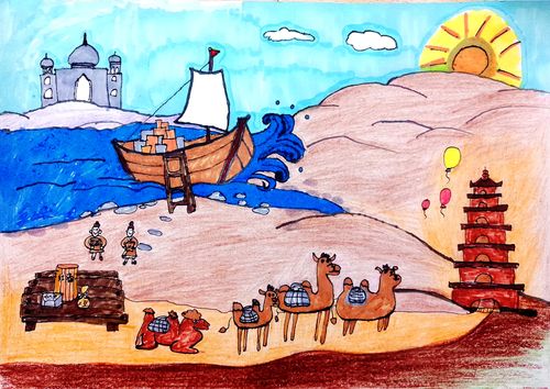 作品涉及素描,国画,手工,创意画,油画,软笔,硬笔书法等