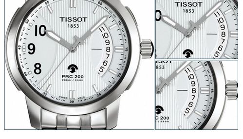 天梭tissot手表prc200系列机械男表t014.421.11.037.00