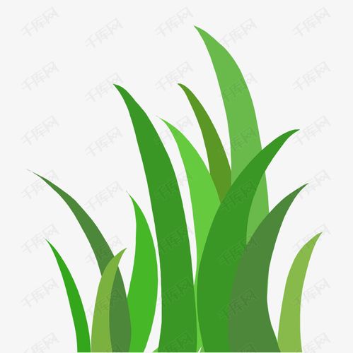 矢量绿草