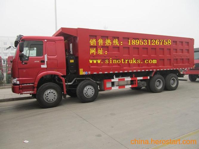 供应重汽豪沃336马力前四后八自卸货车报价