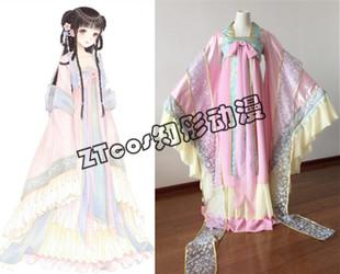 奇迹暖暖提花太平公主cos万用古装汉服现货包快递