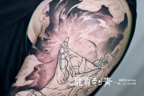 玉藻前妖狐纹身