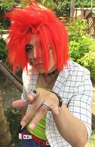 高晓攀拍网剧变身杀马特 粉丝探班直呼暖男