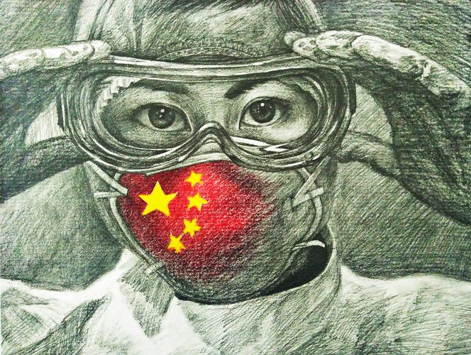 绘英雄风采 展民族精神——哈尔滨市美术教师线上抗疫主题绘画作品展