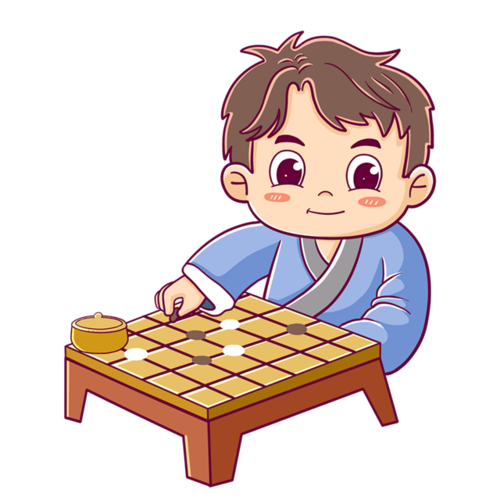 古代围棋少年