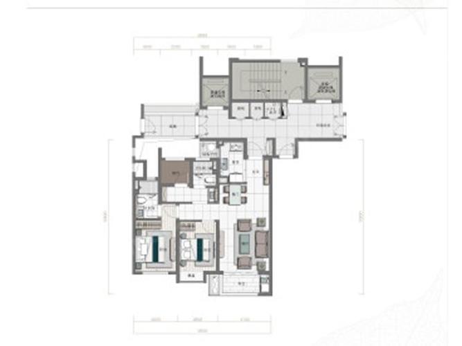万科滨河道97㎡户型点评:三开间朝南 双卫 - 宁波乐居