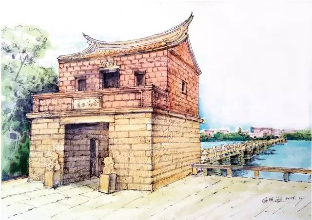 安海文化90后手绘安海带你走遍大街小巷