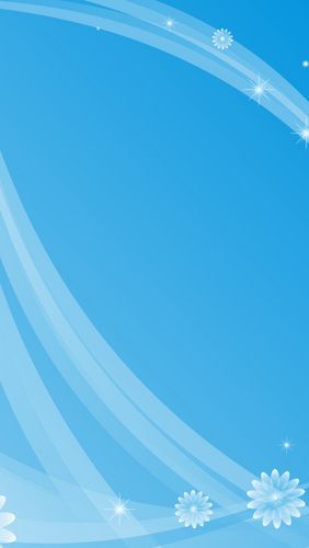 简约蓝底白色曲线发光花矢量h5背景素材