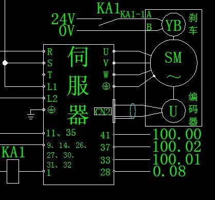 台达伺服电机asda-b2和欧姆龙plc怎么接,最好有图.