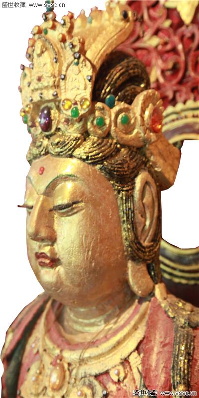 香樟木佛像雕刻 观世音菩萨