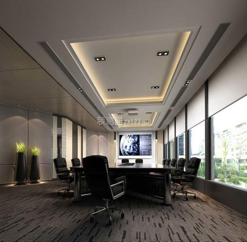 办公室吊顶平面图大全 办公室吊顶效果图