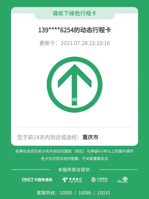 15号回重庆,今天29号了,行程码也没有其他城市了,还需要做核酸吗?