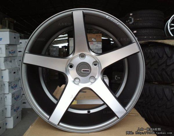 德国rowhr 18寸 前后配 凹面五幅 轮毂 锐志