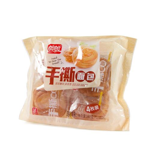 盼盼手撕面包原味160克软面包4枚装