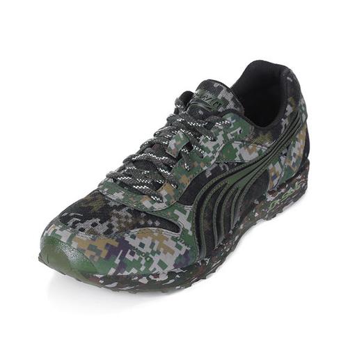 多威dowin07迷彩跑步鞋男女减震黑色作训鞋软底训练运动鞋am2713