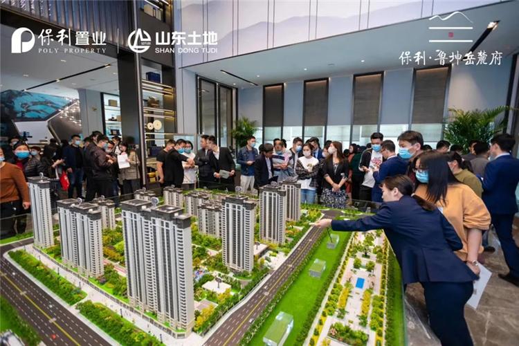泰安保利·鲁坤岳麓府售楼处盛大开放
