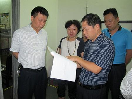 长沙市烟草局局长谢建宏带队开展安全生产隐患大排查