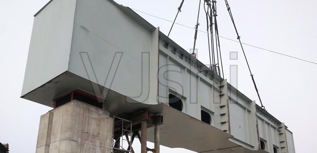 钢构桥梁钢箱梁立交桥钢架结构_1920x930_高清视频(:)