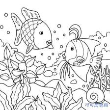儿童画西瓜简笔画一堆