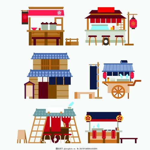 cn 古代商铺扁平化中国古代建筑房屋矢