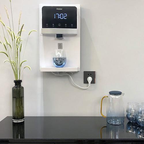海尔饮水机壁挂式家用迷你管线机冷热无胆即热式开水直饮机可调温