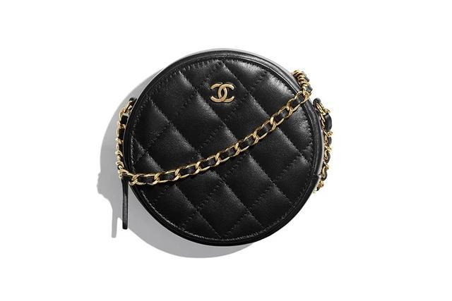 一万左右的香奈儿包圆饼包clutch with chain