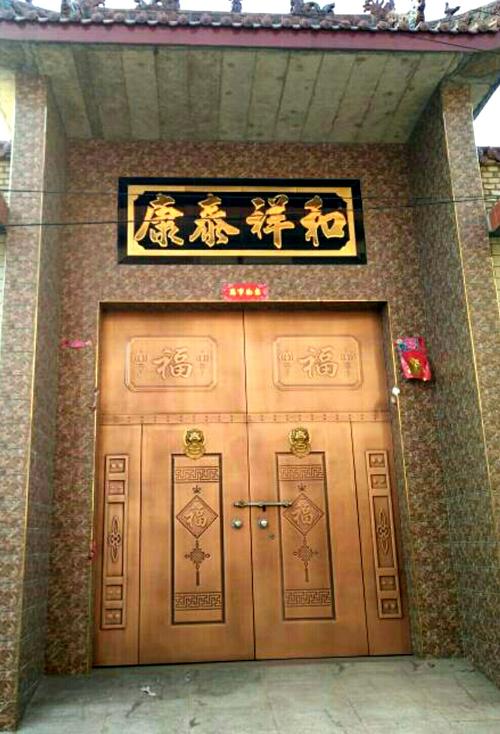 讲究的晋南农村门楼