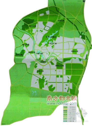 台山市城市绿地系统规划公布
