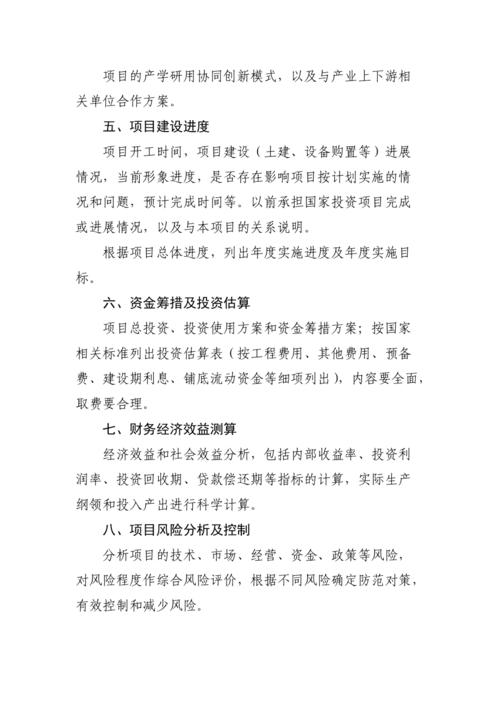 项目实施方案模板