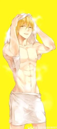 动漫腹肌男神来袭!准备好纸巾擦口水