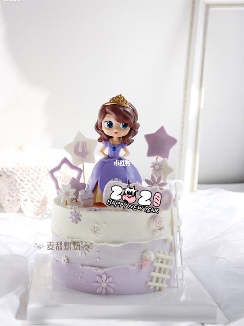 索菲亚小公主 生日蛋糕_生日蛋糕_索菲亚_美食_美食
