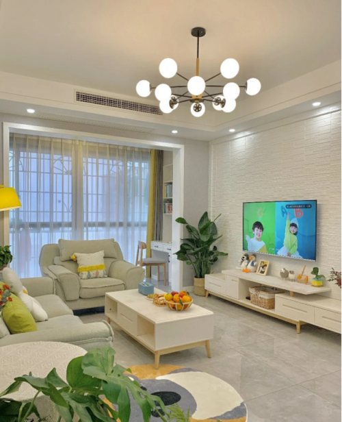 90平小清新风格家装|中木樵夫|小清新|樵夫|装修_新浪