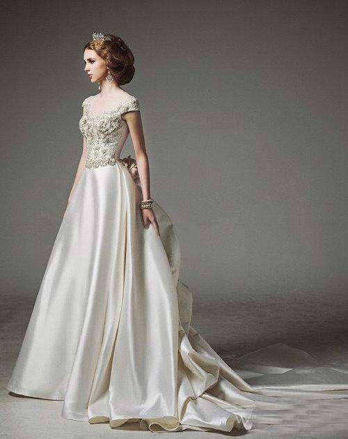 贵族的公主婚纱