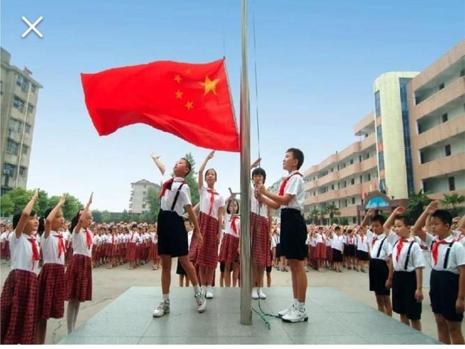 少先队】临沂光耀实验学校六年级三班启程中队王奥博——线上升旗仪式