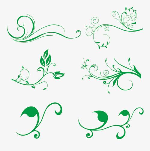 绿色藤蔓免抠素材免费下载_觅元素51yuansu.com