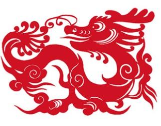 龙的剪法教程【剪纸图案大全】