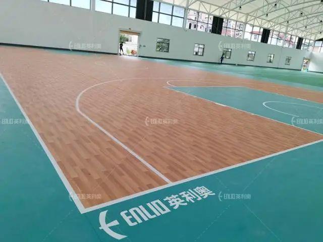 守护神兽开学季英利奥pvc运动地板案例集锦