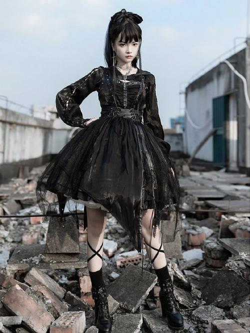 哥特风服饰绘制参考