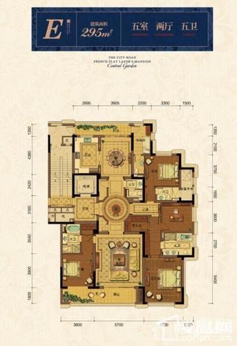 台州中央花园户型图.