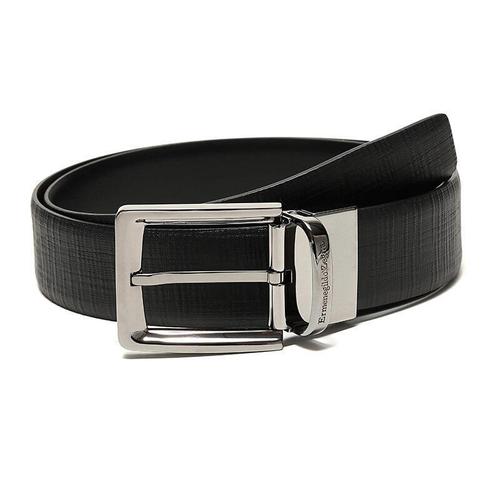 ermenegildozegna杰尼亚男士牛皮双面针扣式腰带皮带bjac1aj0997c视频