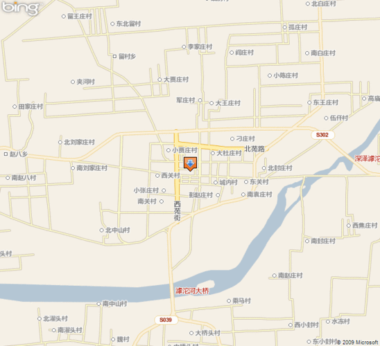 石家庄市深泽县地图