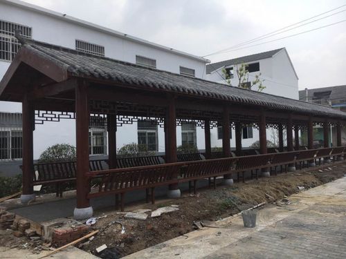 风景区盖小青瓦古建筑长廊 琉璃瓦古建长廊施工单位