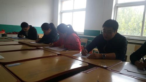 宝坻林亭口高中数学教研组举行大组教研活动