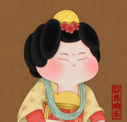 插画师焦响乐胖脸仕女图最潮的唐风文化匠人100