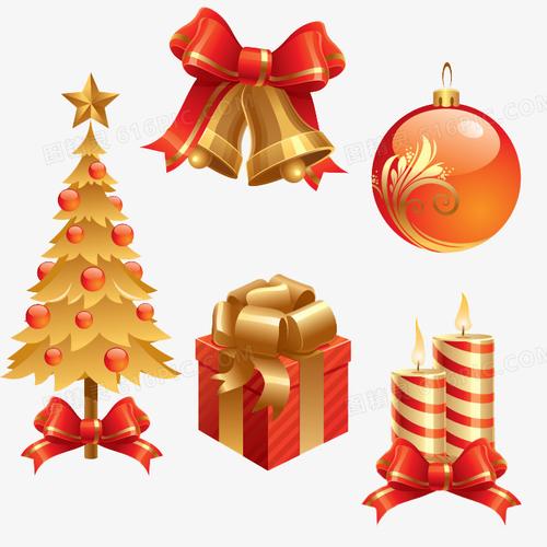 关键词:              圣诞树圣诞礼物盒圣诞球圣诞铃铛黄色