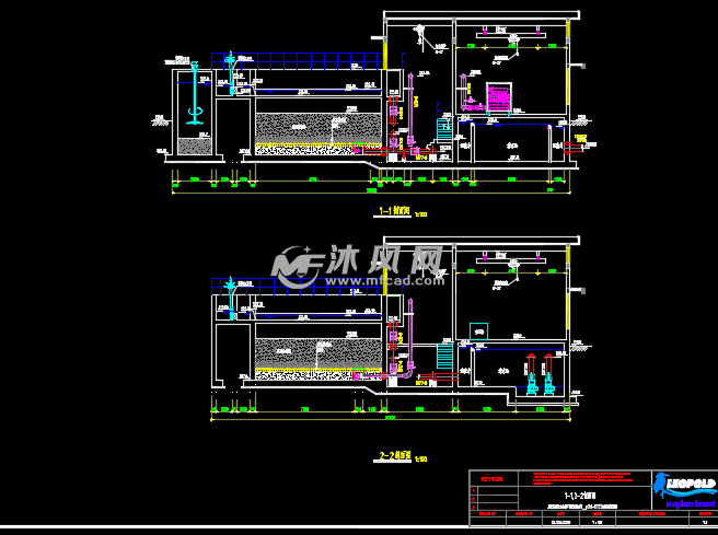 深床反硝化滤池工艺图6000方