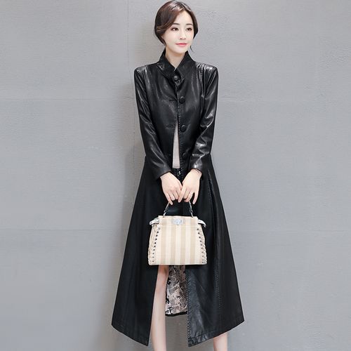 一折女装皮衣外套 秋冬